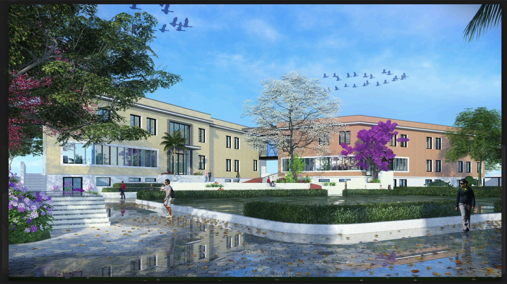 Academic & Library Block